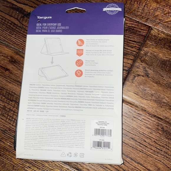 Targus Black Protective Case for Ipad Mini - Picture 2 of 3